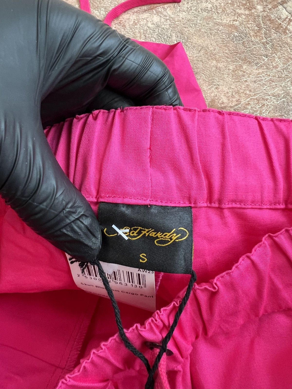 Other Vintage Ed Hardy Skull blossom magenta opium pink pants Size 30" / US 8 / IT 44 - 8 Thumbnail