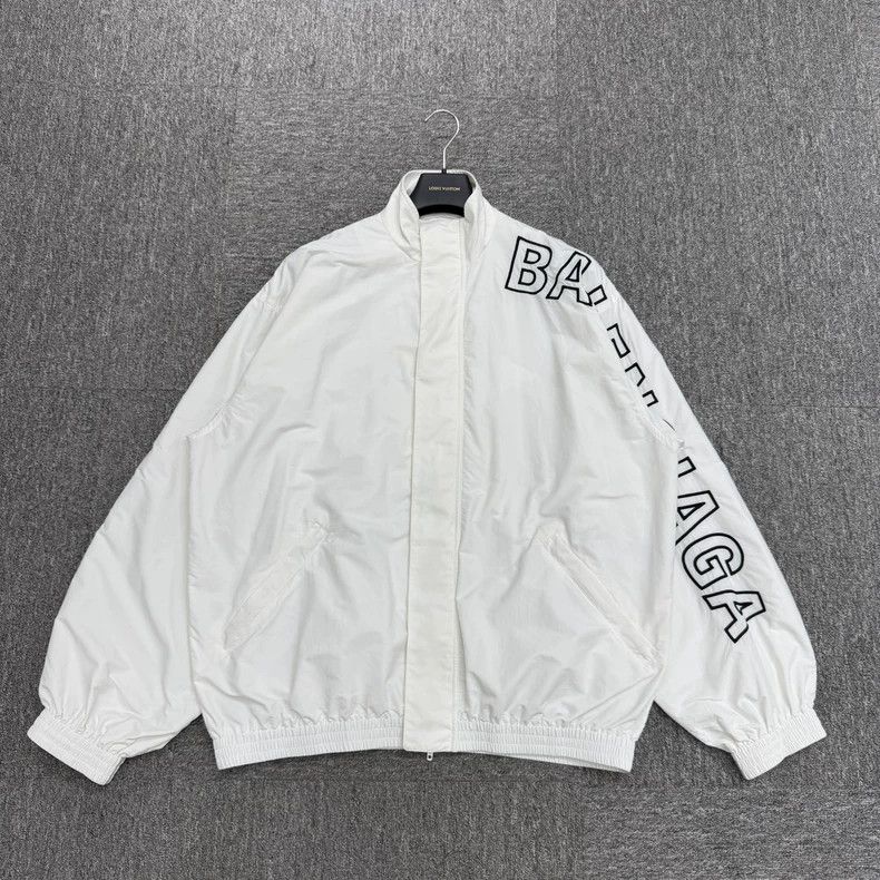 Balenciaga Embroidered Letter Jacket