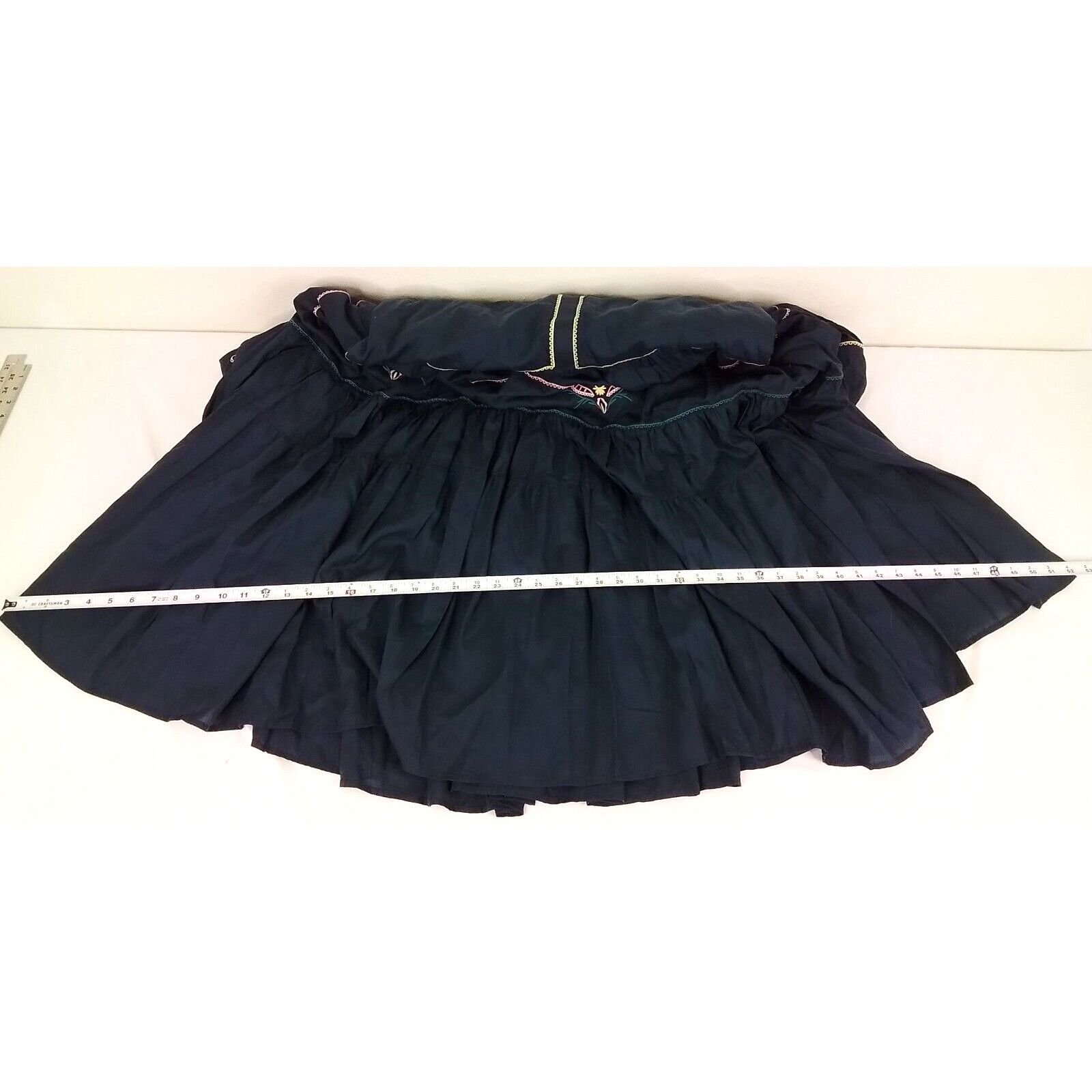 Other Lug Von Siga Dress Women's Size 36 Navy Blue Embroiderd NWT Size XS / US 0-2 / IT 36-38 - 13 Thumbnail