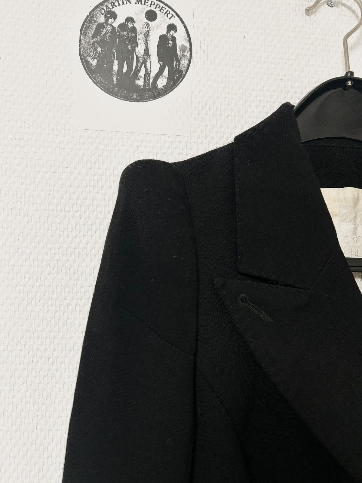 Maison Margiela 2012 Tailored Blazer with Exeggerated Shoulder Size US XS / EU 42 / 0 - 9 Thumbnail