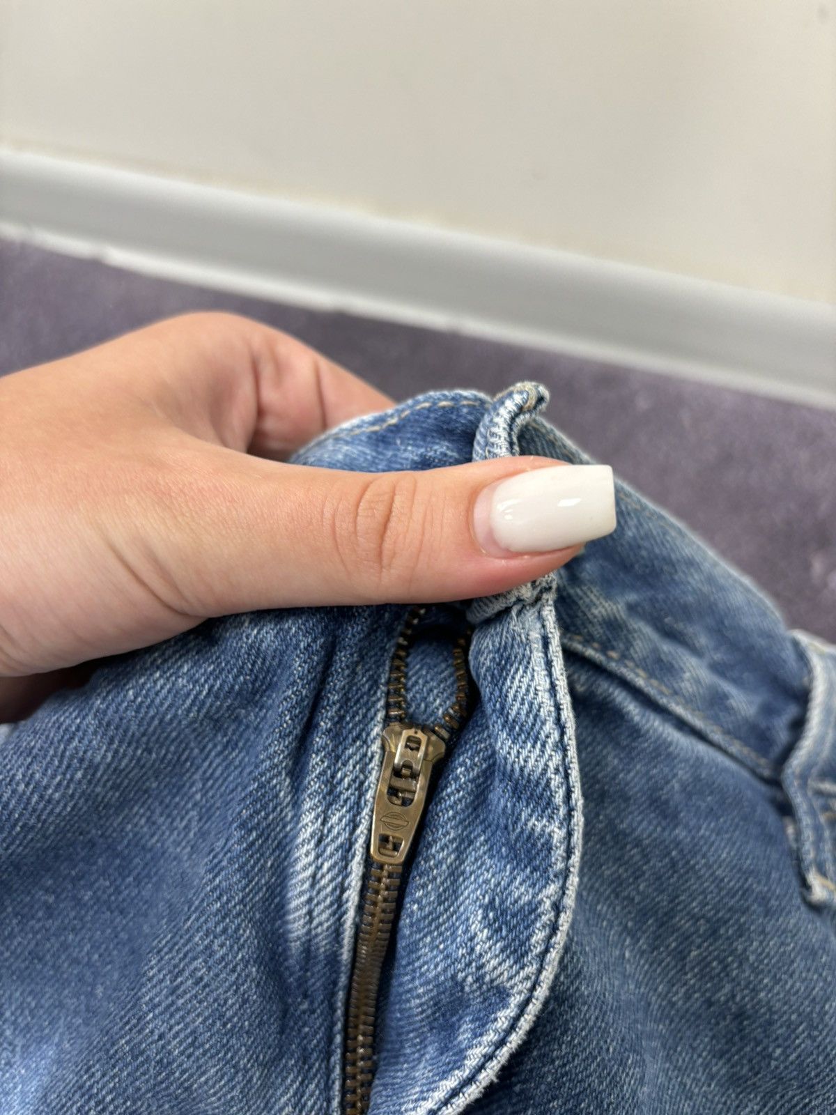 Dickies Vintage Dickies Y2K Relaxed Fit Hype Faded Blue Denim Jeans Size US 36 / EU 52 - 15 Thumbnail