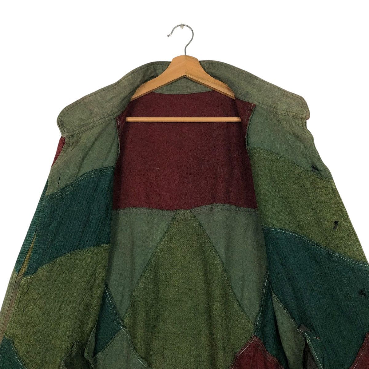 Japanese Brand 🔥VINTAGE PATCHWORK DEISGN JACKET UNBRANDED ISSEY MIYAKE Size US L / EU 52-54 / 3 - 16 Thumbnail