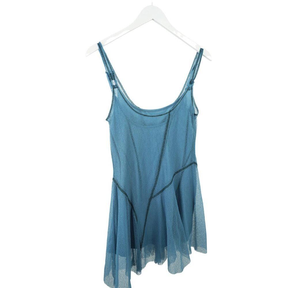 Urban Outfitters Urban Outfitters Aqua Flutter Dress Size Medium Size M / US 6-8 / IT 42-44 - 2 Thumbnail