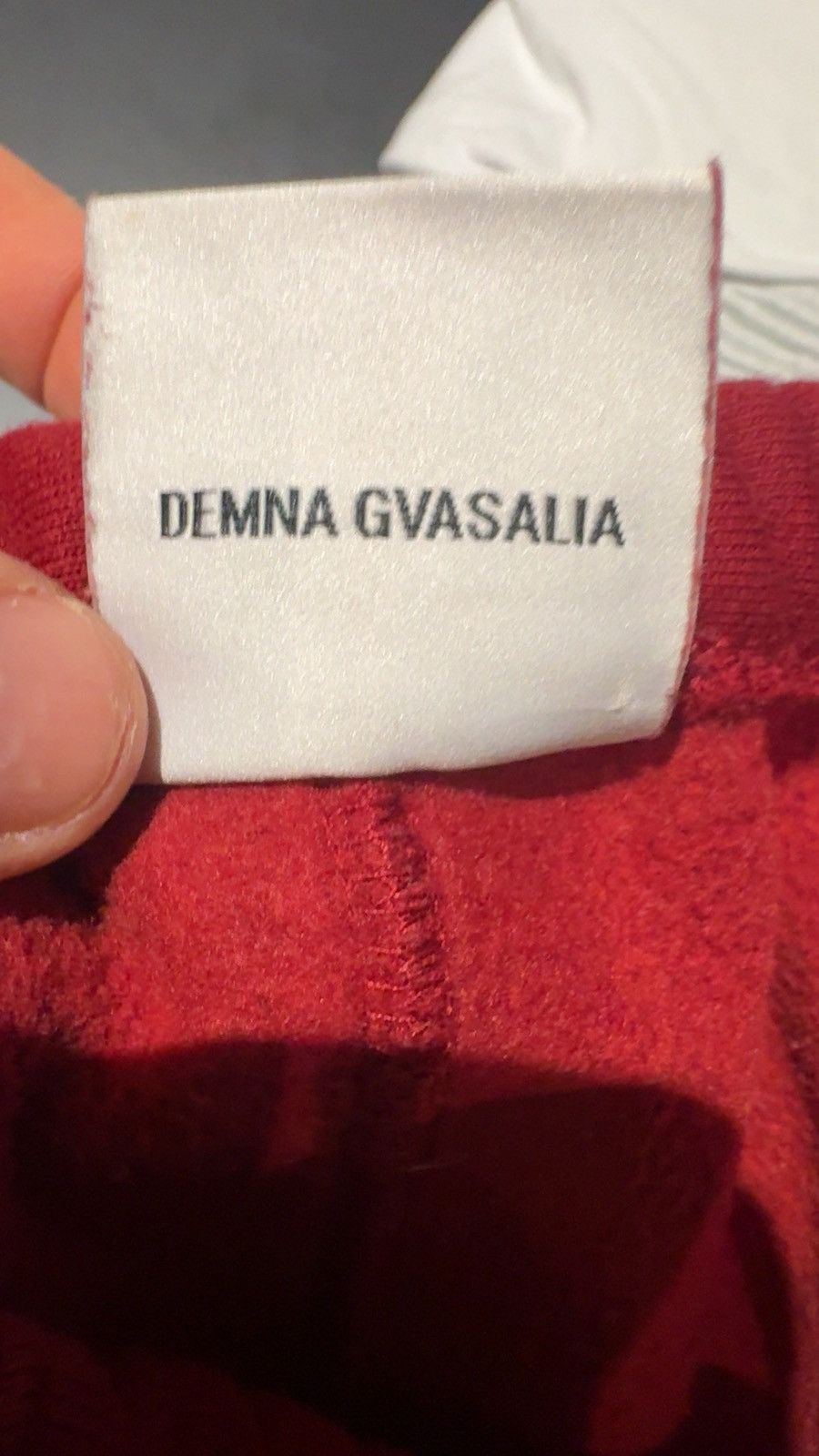 Vetements Vetements Spellout Logo Sweatpants Red Size US 30 / EU 46 - 8 Thumbnail