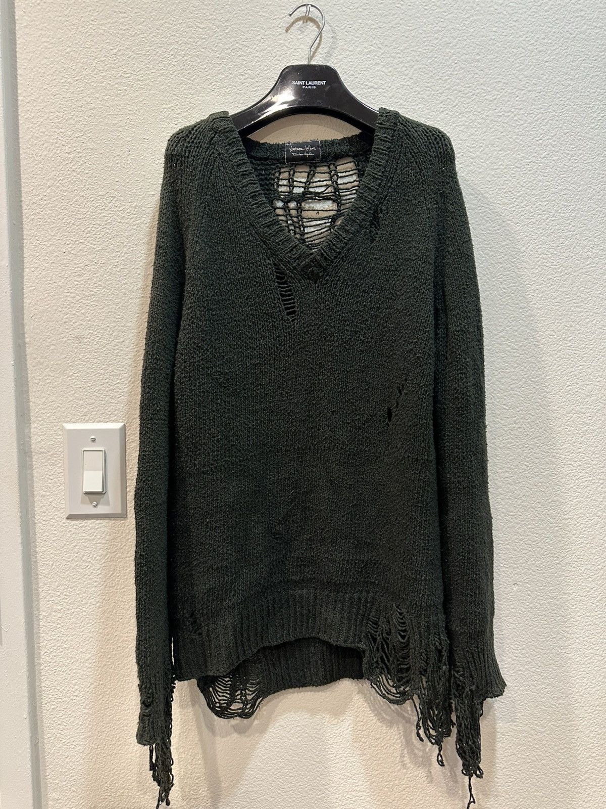 トップス NUMBER (N)INE mesh over size Knit Number Nine Mesh | Grailed