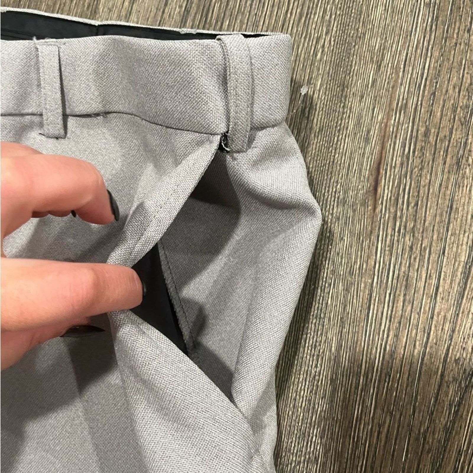 Vintage Haband's Fit-Forever Mens Dress Pants Mid Rise Size 46M Size US 44 / EU 60 - 6 Thumbnail
