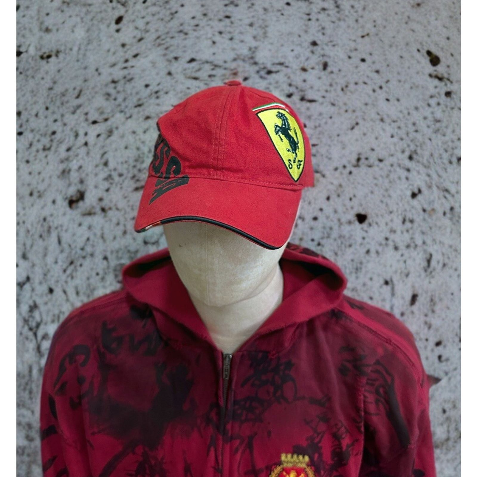 Ferrari Vintage Ferrari Felipe Massa F1 Racing Me’s Baseball Cap Hat Size ONE SIZE - 1 Thumbnail