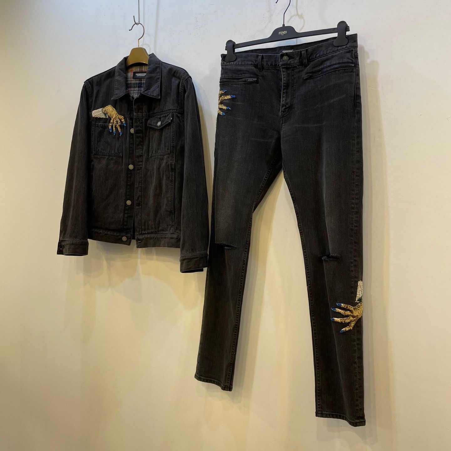 Undercover undercover 23fw d hand denim jacket Size US L / EU 52-54 / 3 - 3 Thumbnail