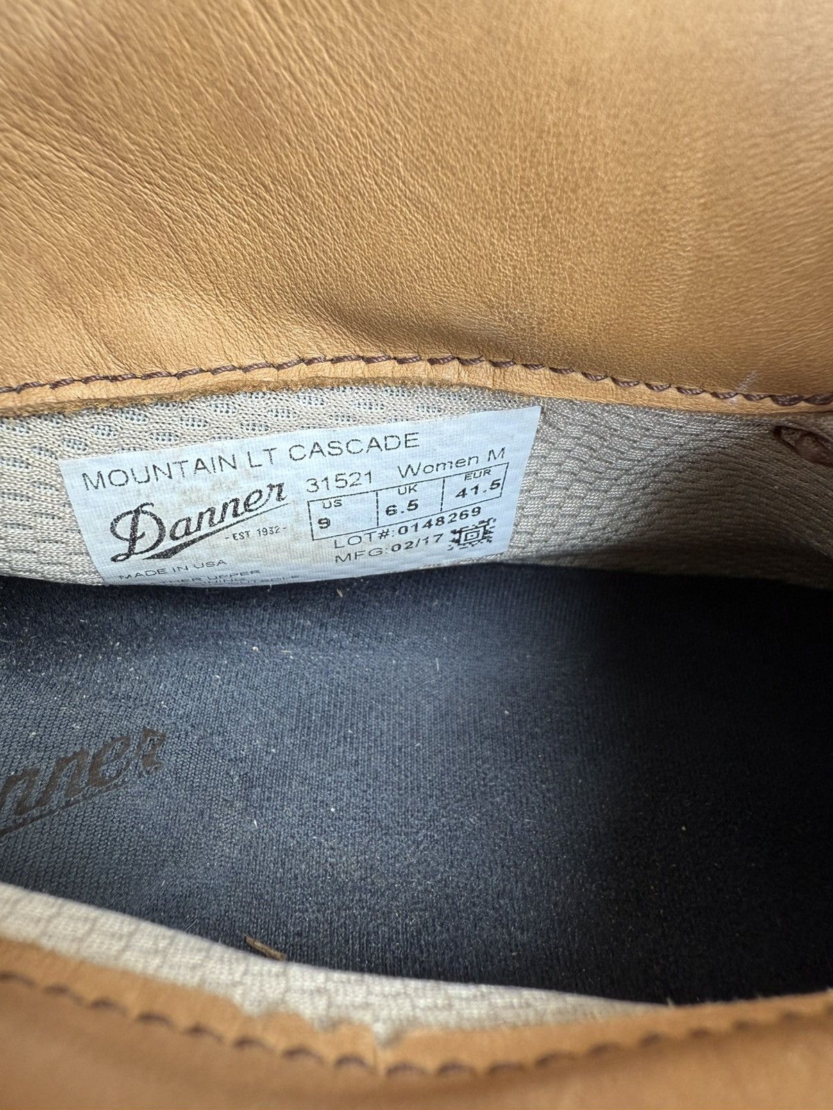Danner Mountain light cascade hiking boots Size US 7.5 / EU 40-41 - 7 Thumbnail