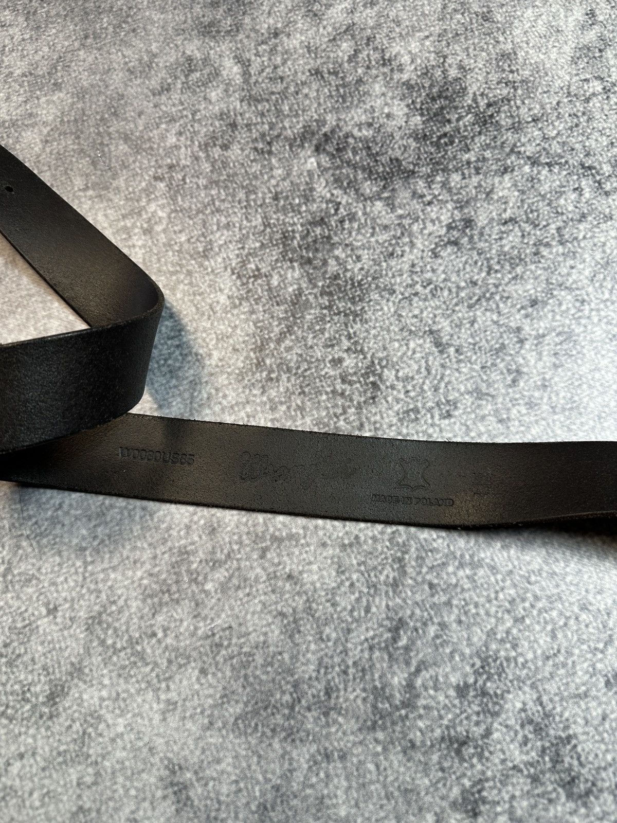 Vintage × Wrangler Vintage Wrangler Leather Belts Handmade Streetwear USA Style Size ONE SIZE - 4 Thumbnail