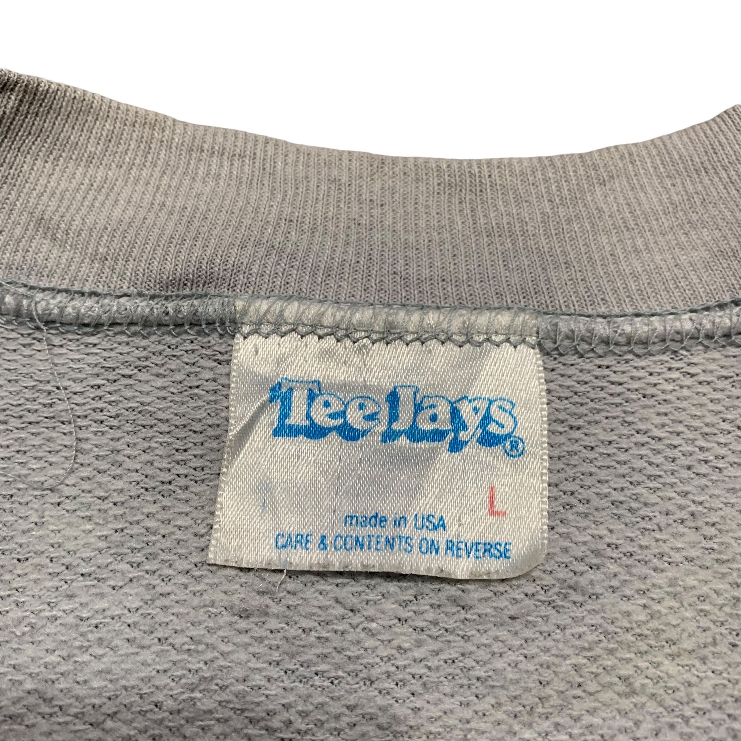 TEE JAYS Vintage 80s Thousand Trails Big Print Sweatshirt Size US L / EU 52-54 / 3 - 6 Thumbnail