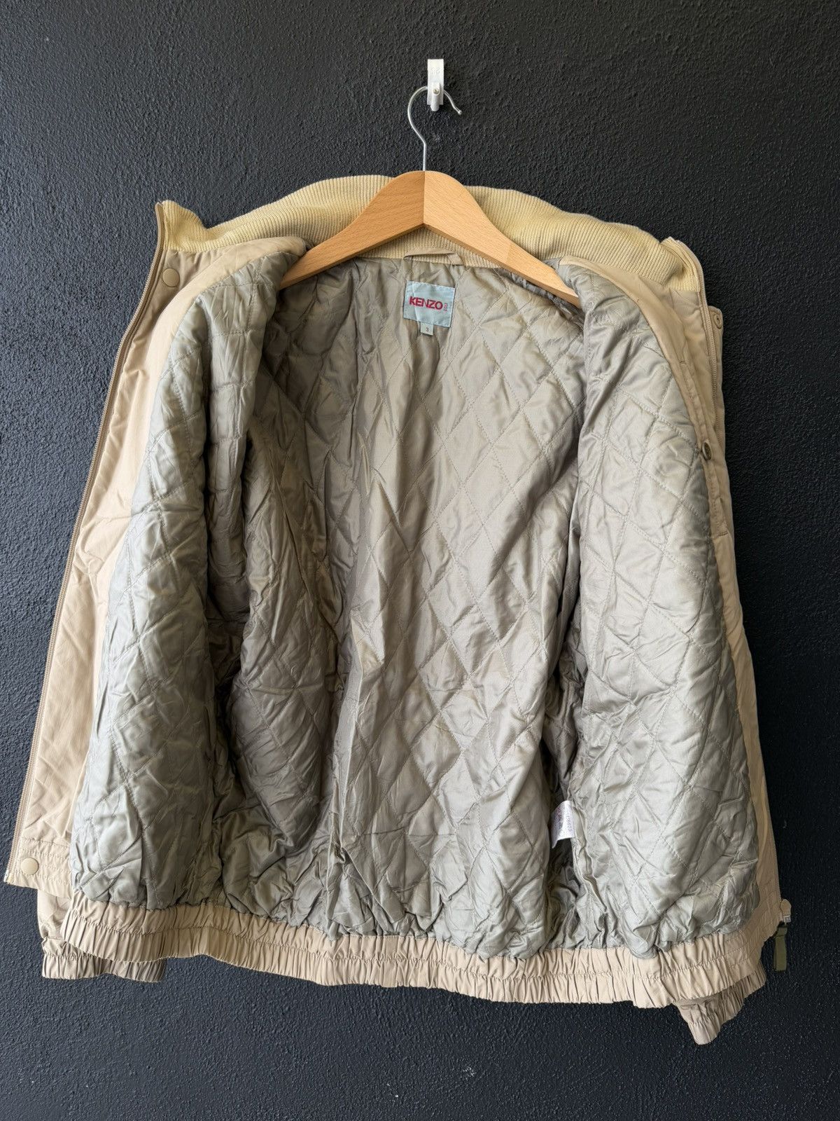 Kansai Yamamoto × Kenzo 🧥 Kenzo Golf Vintage Bomber Jacket - Size L (3) Size US L / EU 52-54 / 3 - 9 Thumbnail