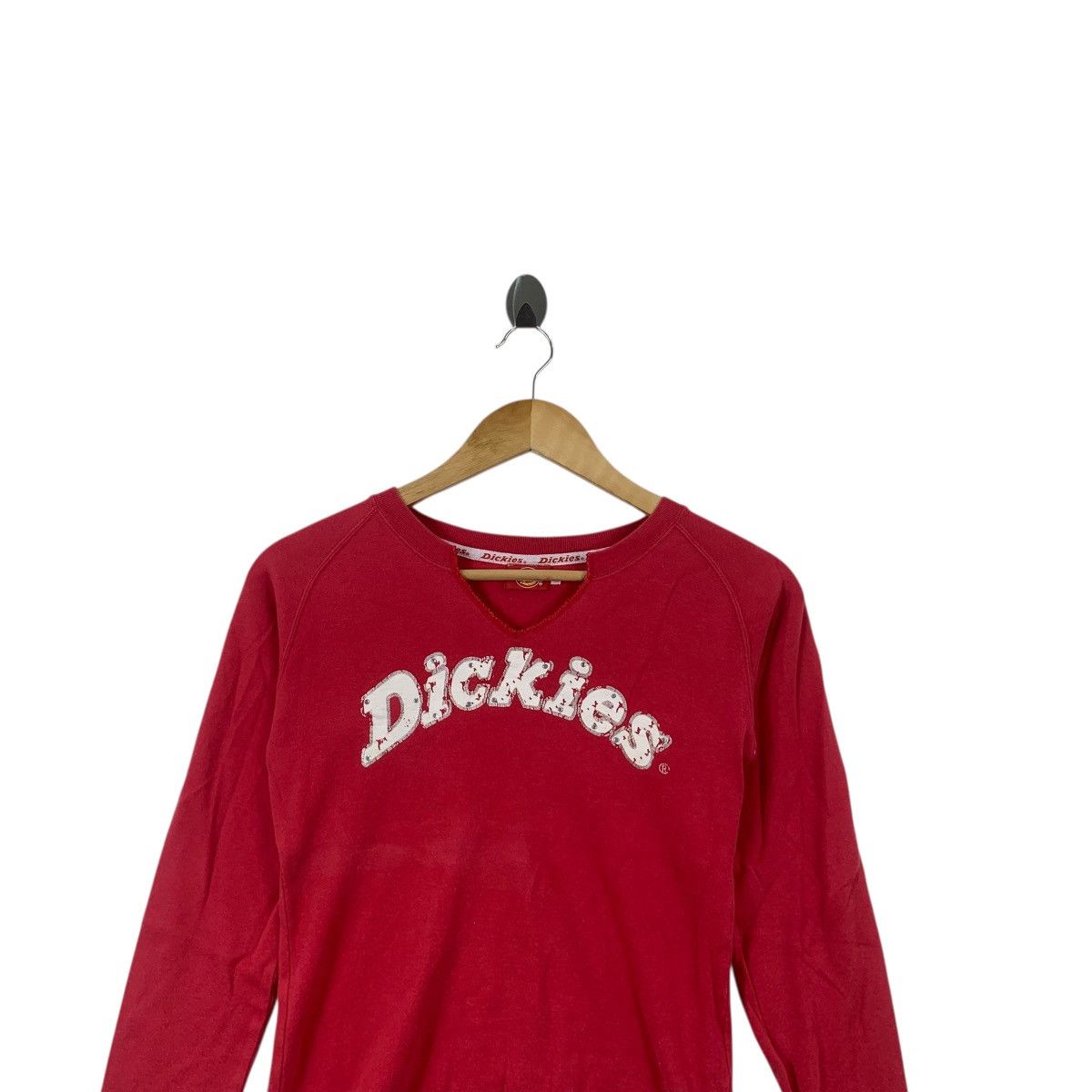 Dickies DICKIES USA RHINESTONE Distress Design Tee Shirt Top Size M / US 6-8 / IT 42-44 - 2 Thumbnail