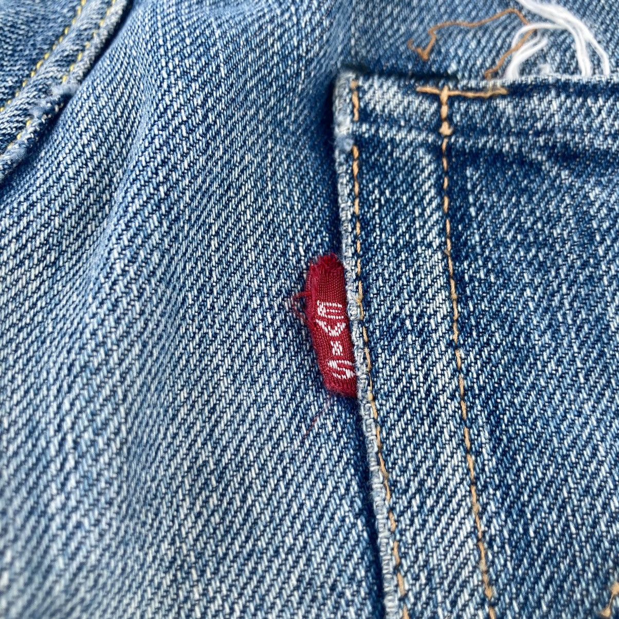 Evisu VINTAGE EVIS DISTRESSED SELVEDGE JEANS Size US 33 - 15 Thumbnail