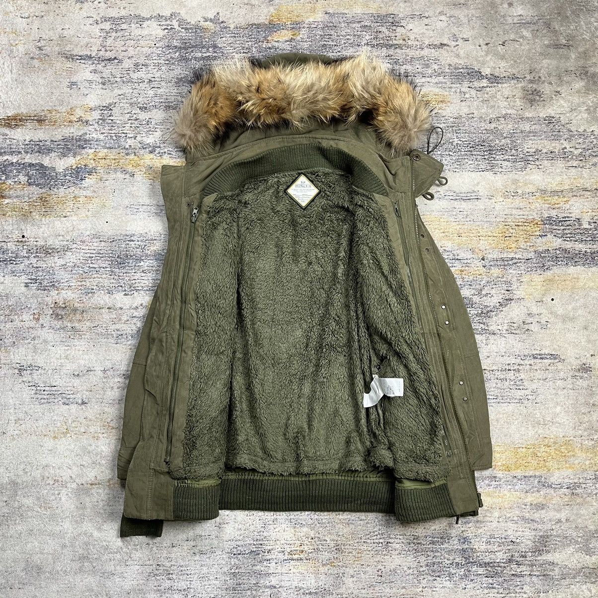 If Six Was Nine Sly military raccoon fur jacket vkei style Size US S / EU 44-46 / 1 - 11 Thumbnail