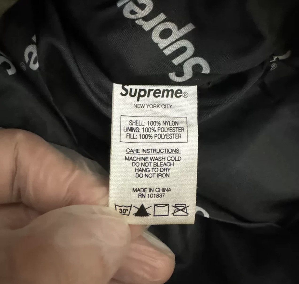 Supreme Supreme fw17 yellow camo hooded logo half zip pullover parka Size US M / EU 48-50 / 2 - 5 Thumbnail