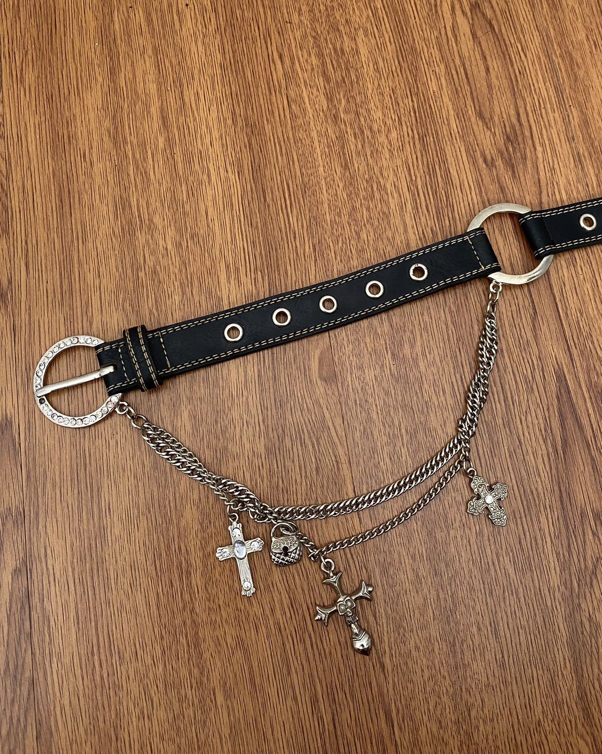 If Six Was Nine × Japanese Brand × Le Grande Bleu (L.G.B.) Ringer chain belt i6w9 style Size ONE SIZE - 2 Thumbnail
