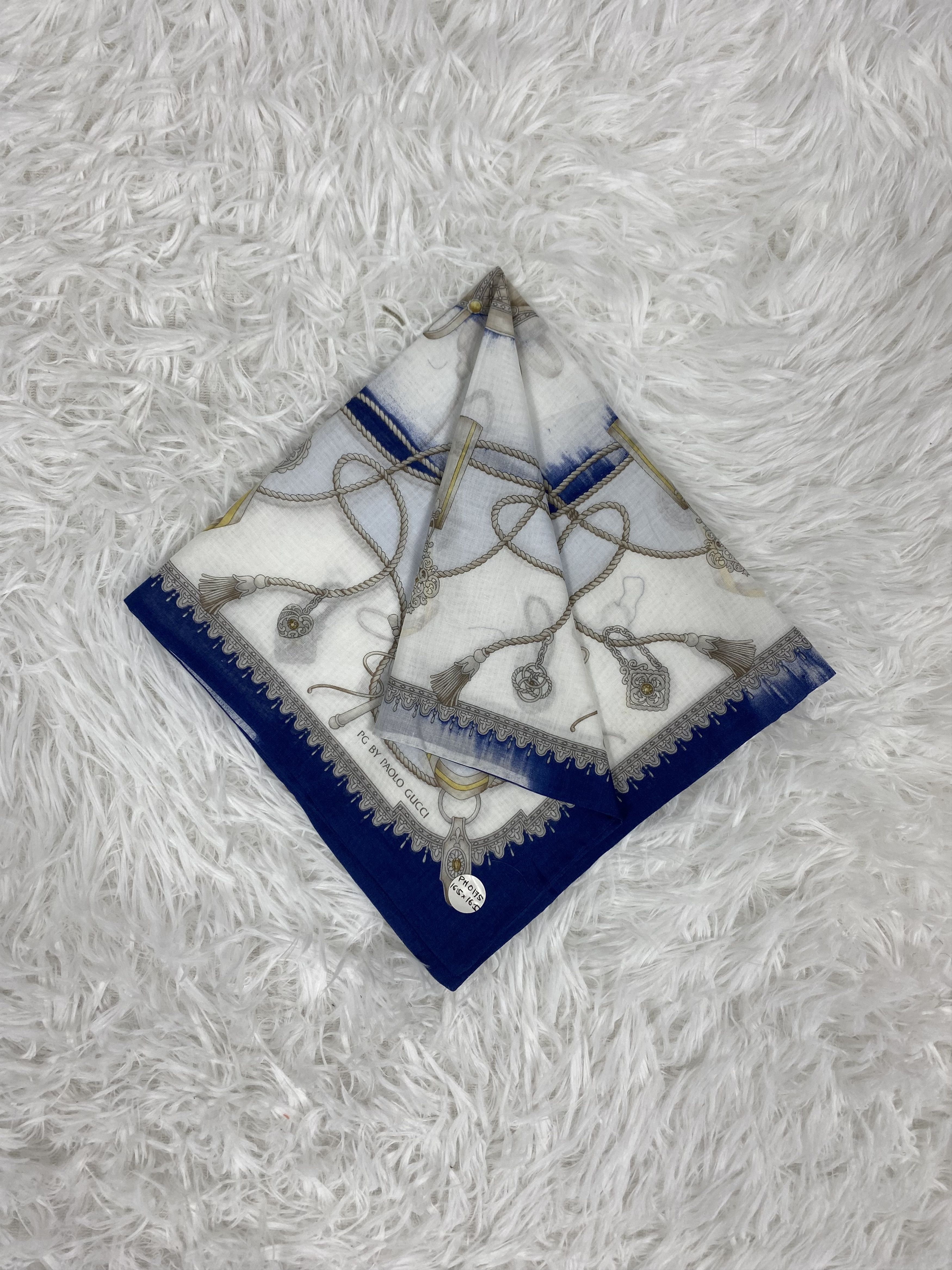 Paolo Gucci Vintage Paolo Gucci Handkerchief Neckerchief PH0175 Size ONE SIZE - 1 Thumbnail