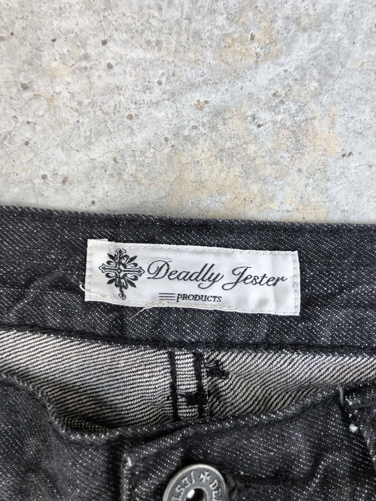 If Six Was Nine Japanese Deadly Flared Jeans Distressed Jeans Size US 33 - 17 Thumbnail