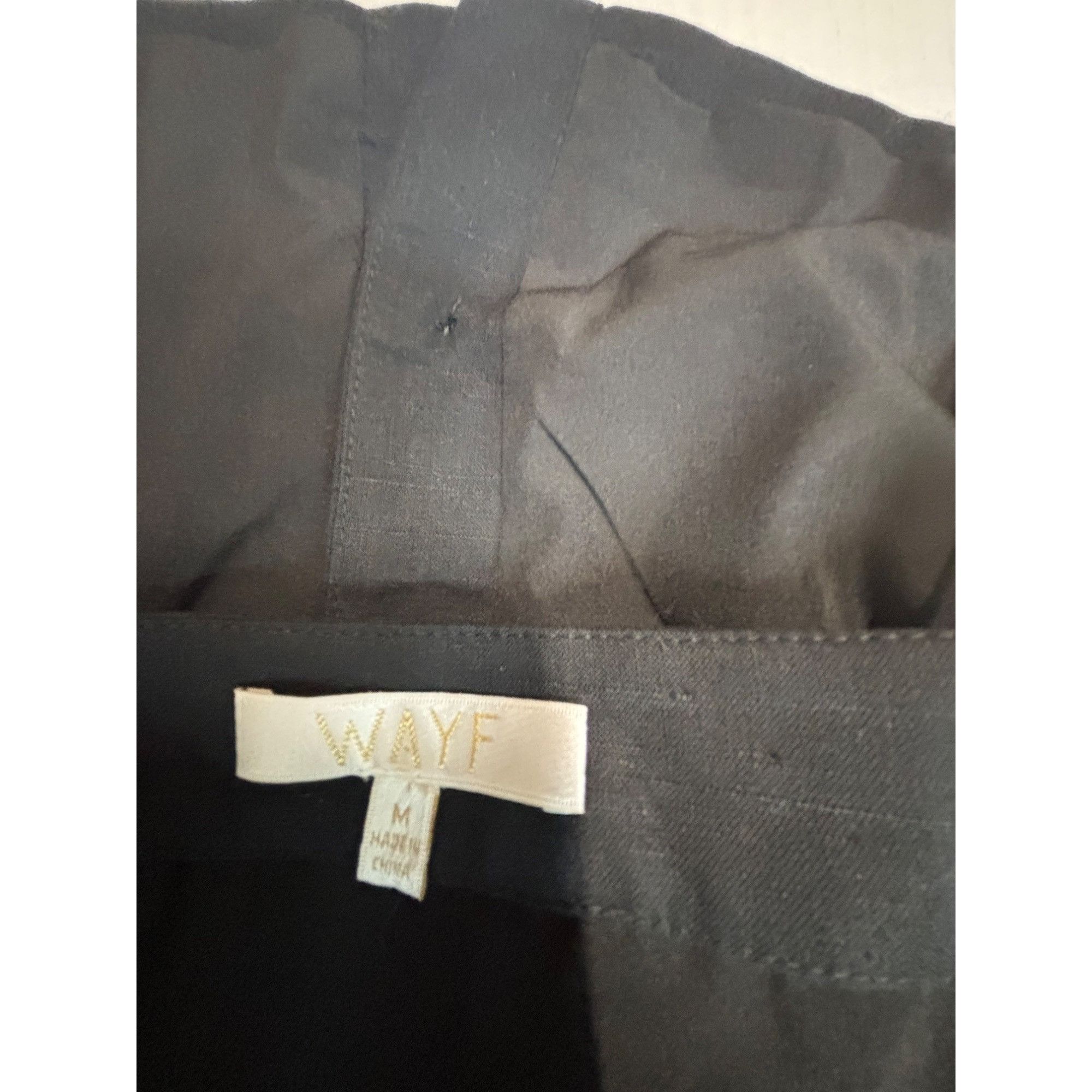 Other WAYF Women’s Linen Blend Cynthia Camisole, Black, Sz. M Size M / US 6-8 / IT 42-44 - 6 Thumbnail