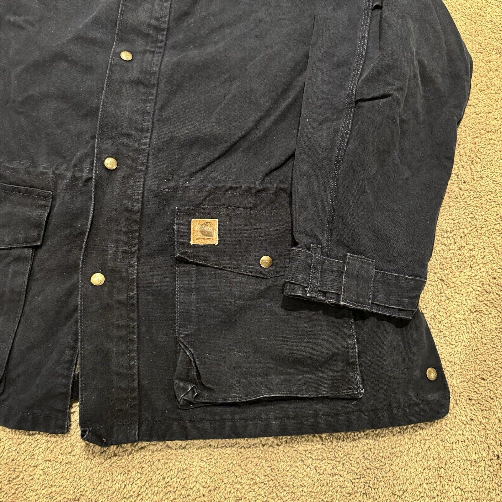Carhartt Vintage Carhartt Blanket Lined Ranch Chore Jacket XXL Coat Size US XXL / EU 58 / 5 - 3 Thumbnail
