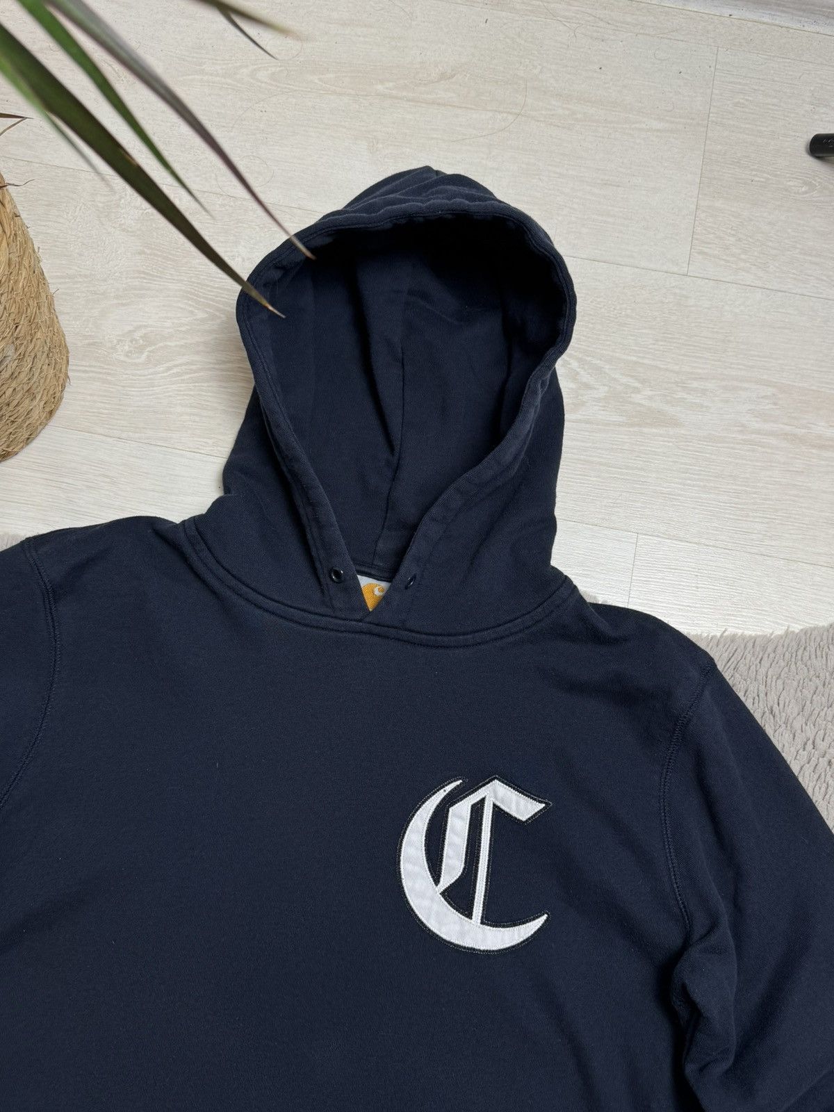 Carhartt × Vintage Carhartt Vintage Boxy Fit Hoodie Center Logo Y2K Size US S / EU 44-46 / 1 - 2 Thumbnail