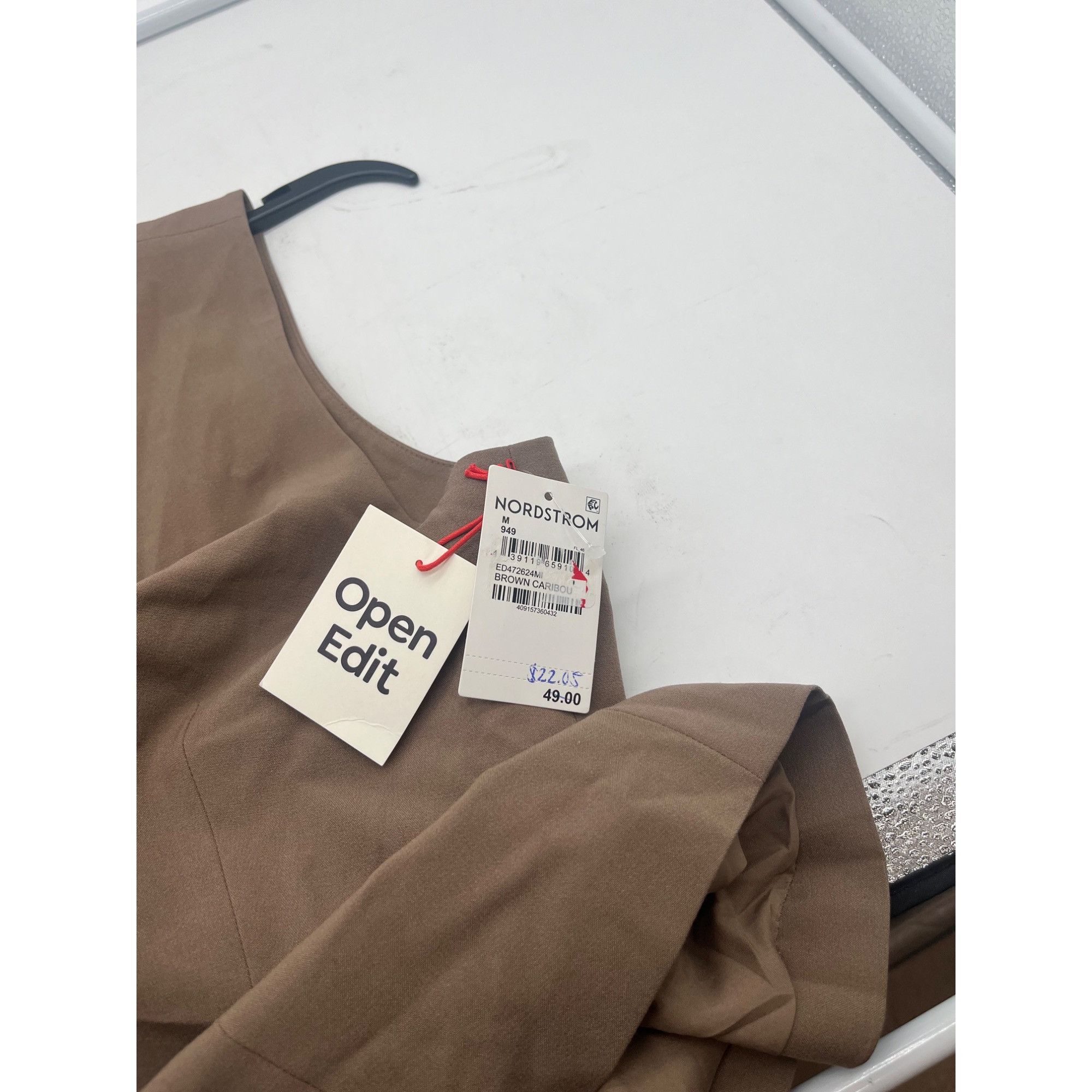 Other OPEN EDIT Fitted Vest In Brown Caribou, M Size M / US 6-8 / IT 42-44 - 7 Thumbnail