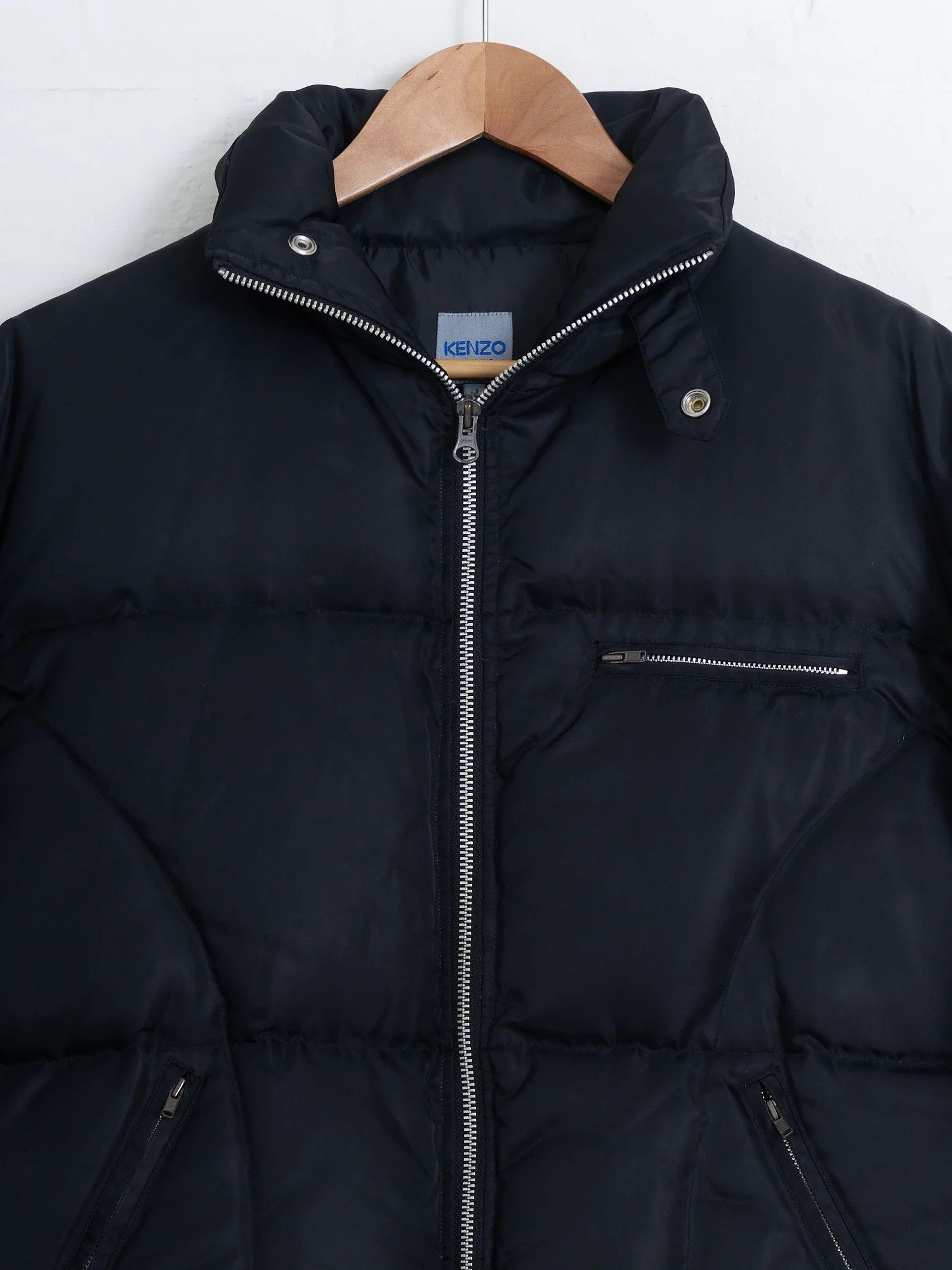 Kenzo 90s Kenzo Homme high neck cropped down puffer Size US L / EU 52-54 / 3 - 5 Thumbnail