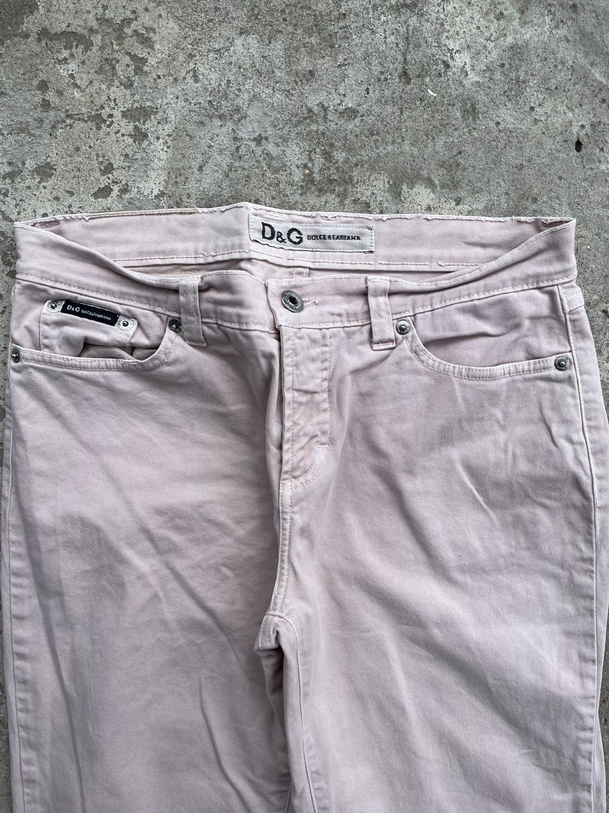 Dolce & Gabbana Dolce & Gabbana Flared Boot Cut Vintage Big Logo Pants Jeans Size 29" - 13 Thumbnail