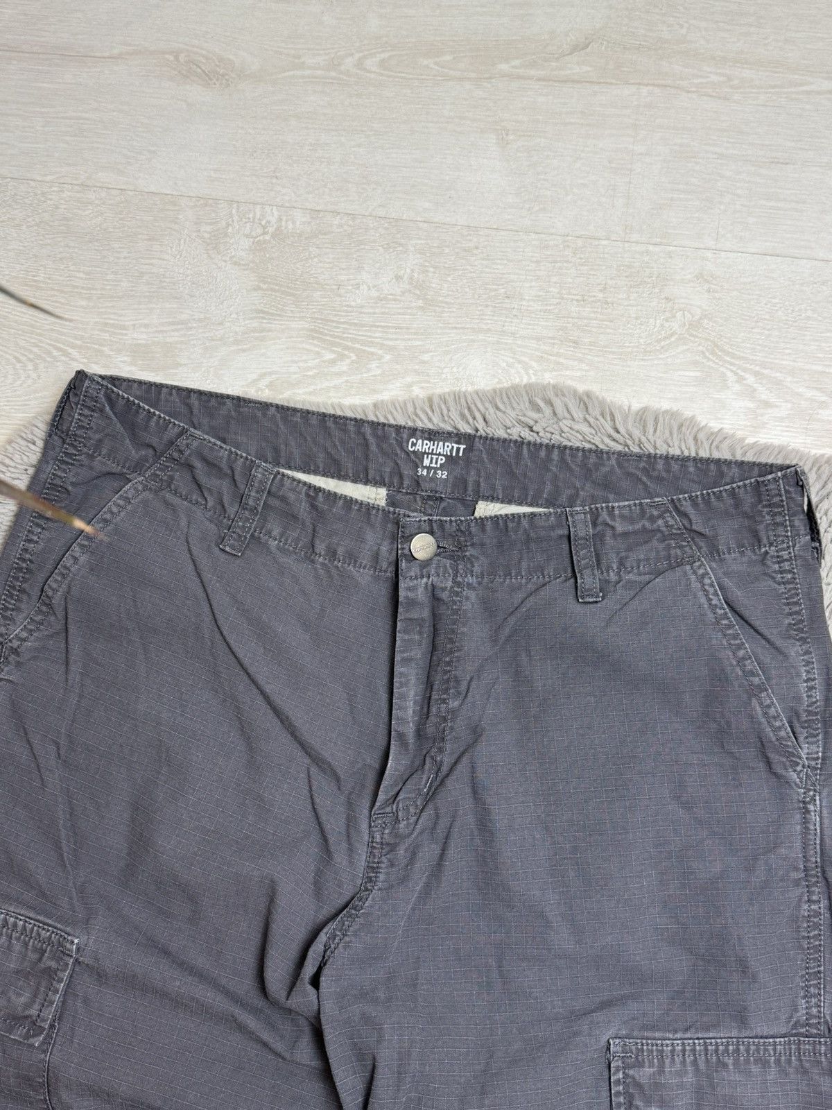 Carhartt × Vintage Carhartt vintage cargo baggy pants Center logo multi pocket Size US 34 / EU 50 - 5 Thumbnail