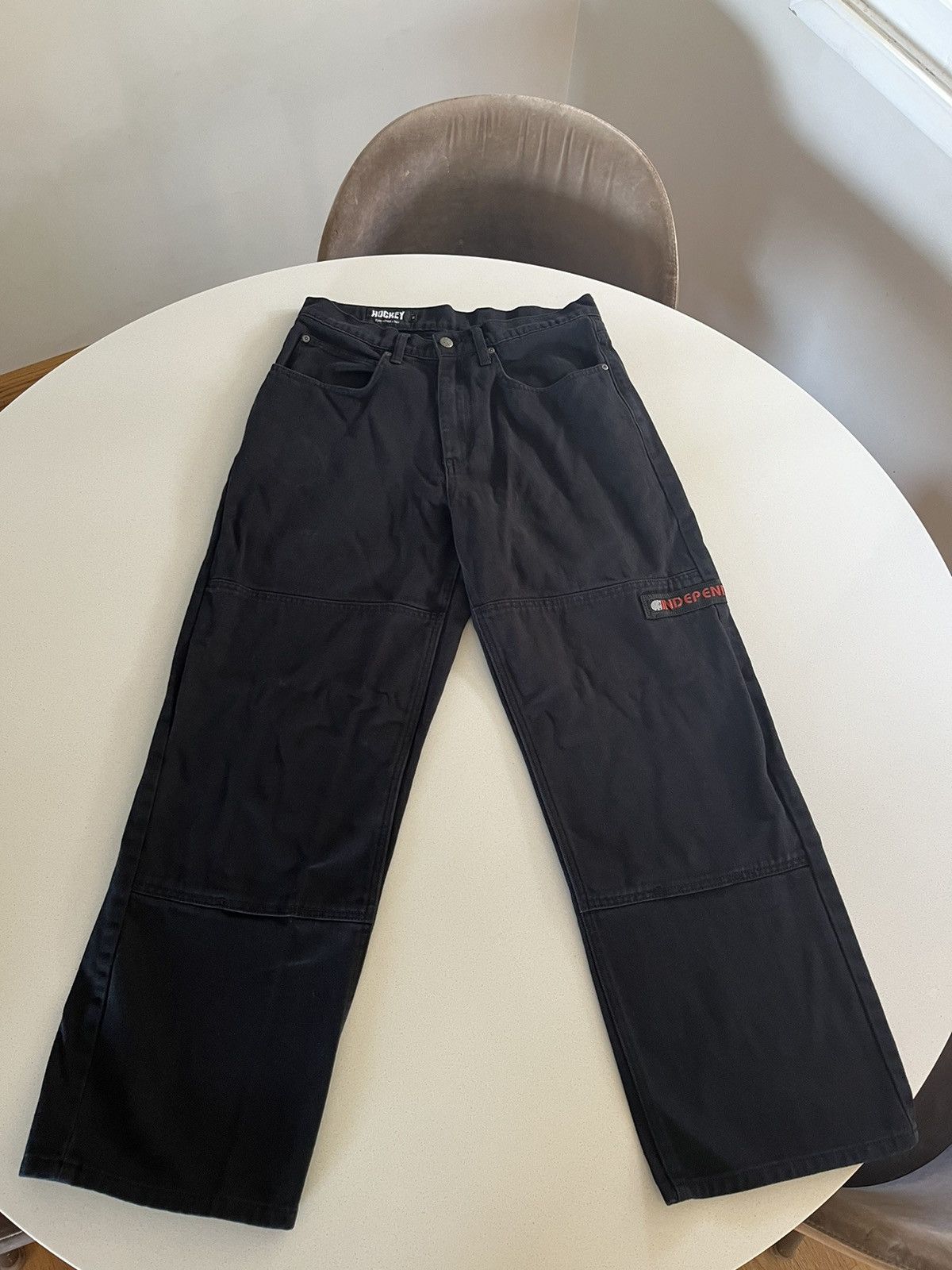 U*様 Hockey x Independent Double Knee Jea HOCKEY X INDEPENDENT DOUBLE KNEE JEAN
