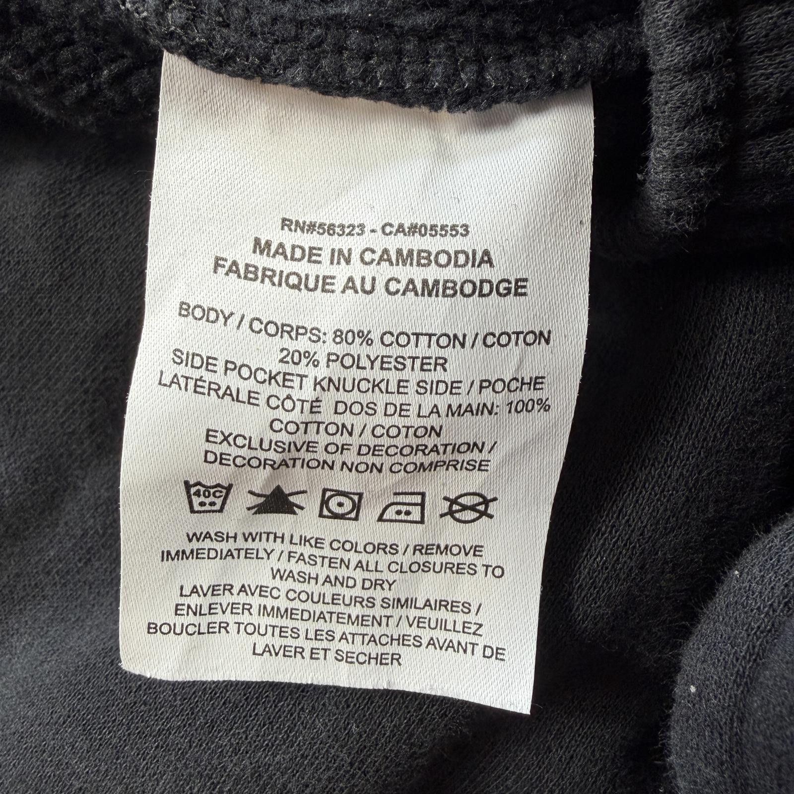 Nike Nike Mens Black Cargo Sweatpants XL Joggers Streetwear Size US 36 / EU 52 - 6 Thumbnail