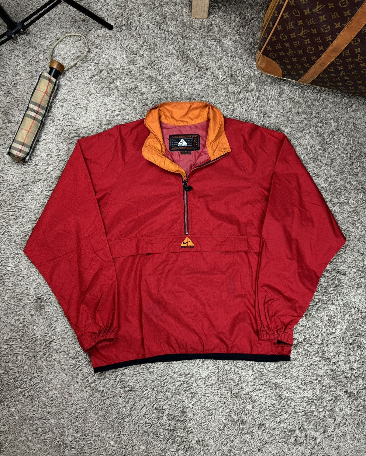 Nike × Nike ACG Nike ACG central swoosh anorak original casual item Size US XL / EU 56 / 4 - 1 Thumbnail