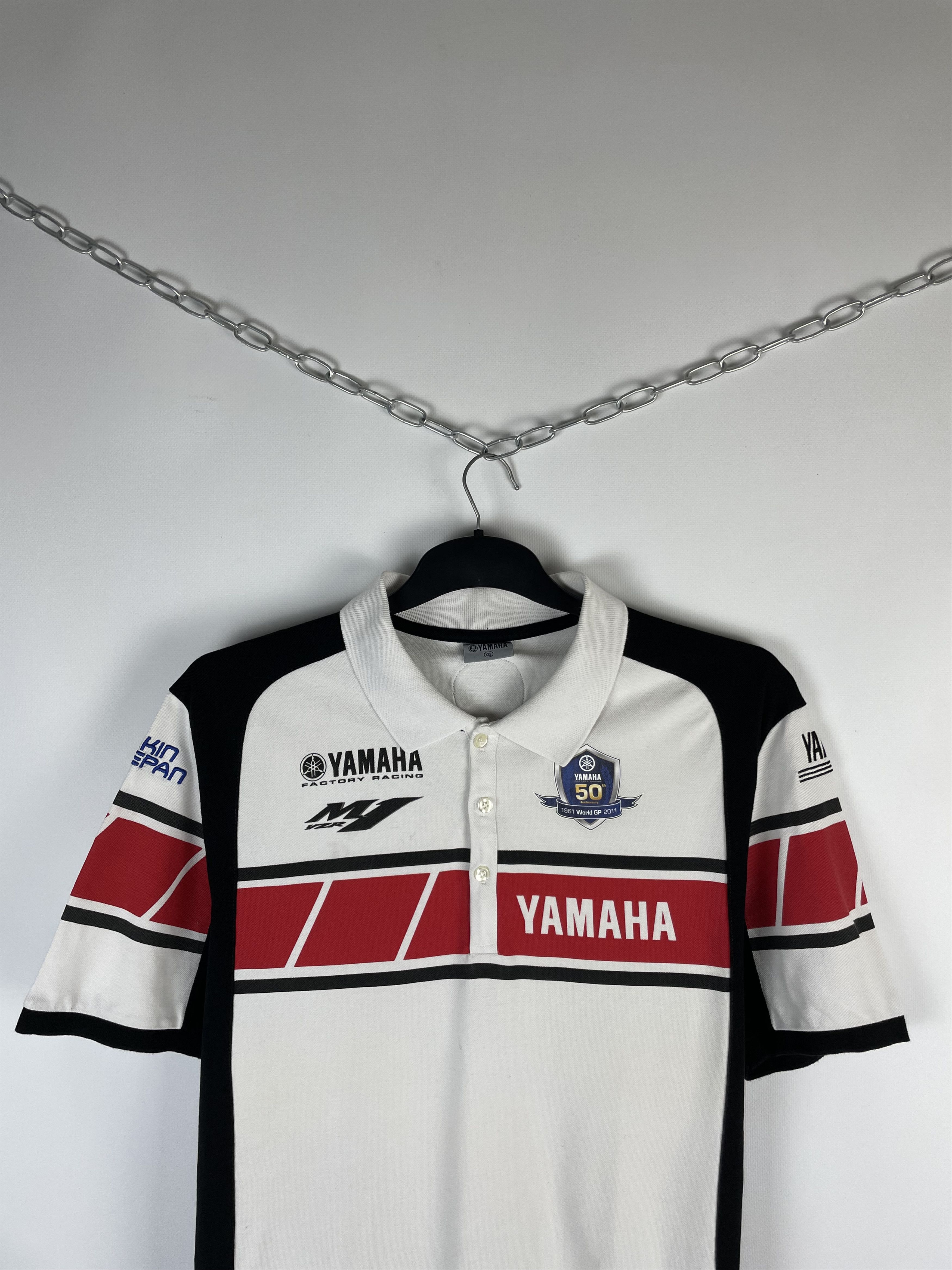 Vintage × Yamaha Vintage Yamaha Polo T shirt Size US XXL / EU 58 / 5 - 3 Thumbnail