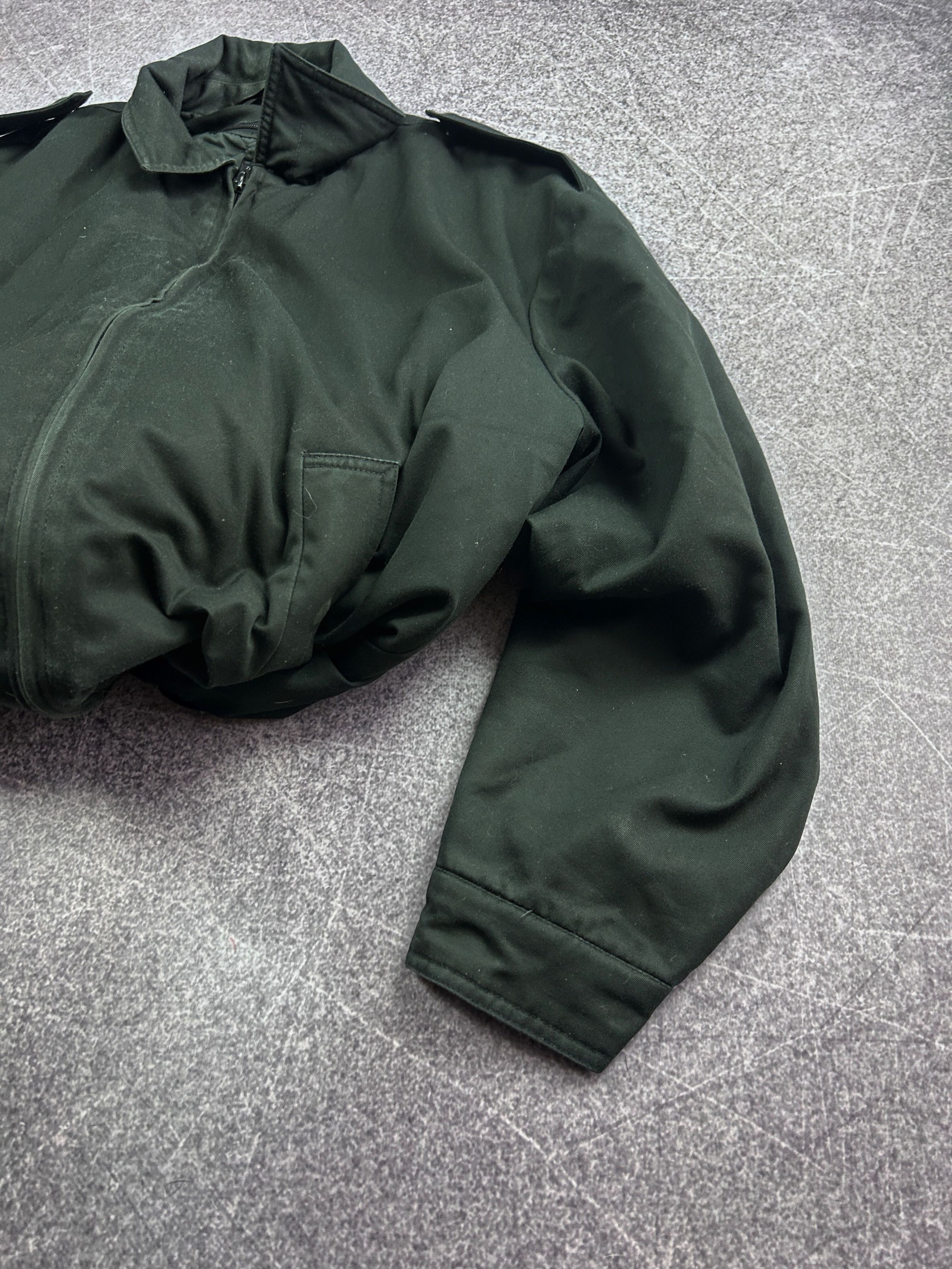 Vintage VTG Rick Owens Opium Style Washed Bomber Jacket 90s Size US L / EU 52-54 / 3 - 3 Thumbnail