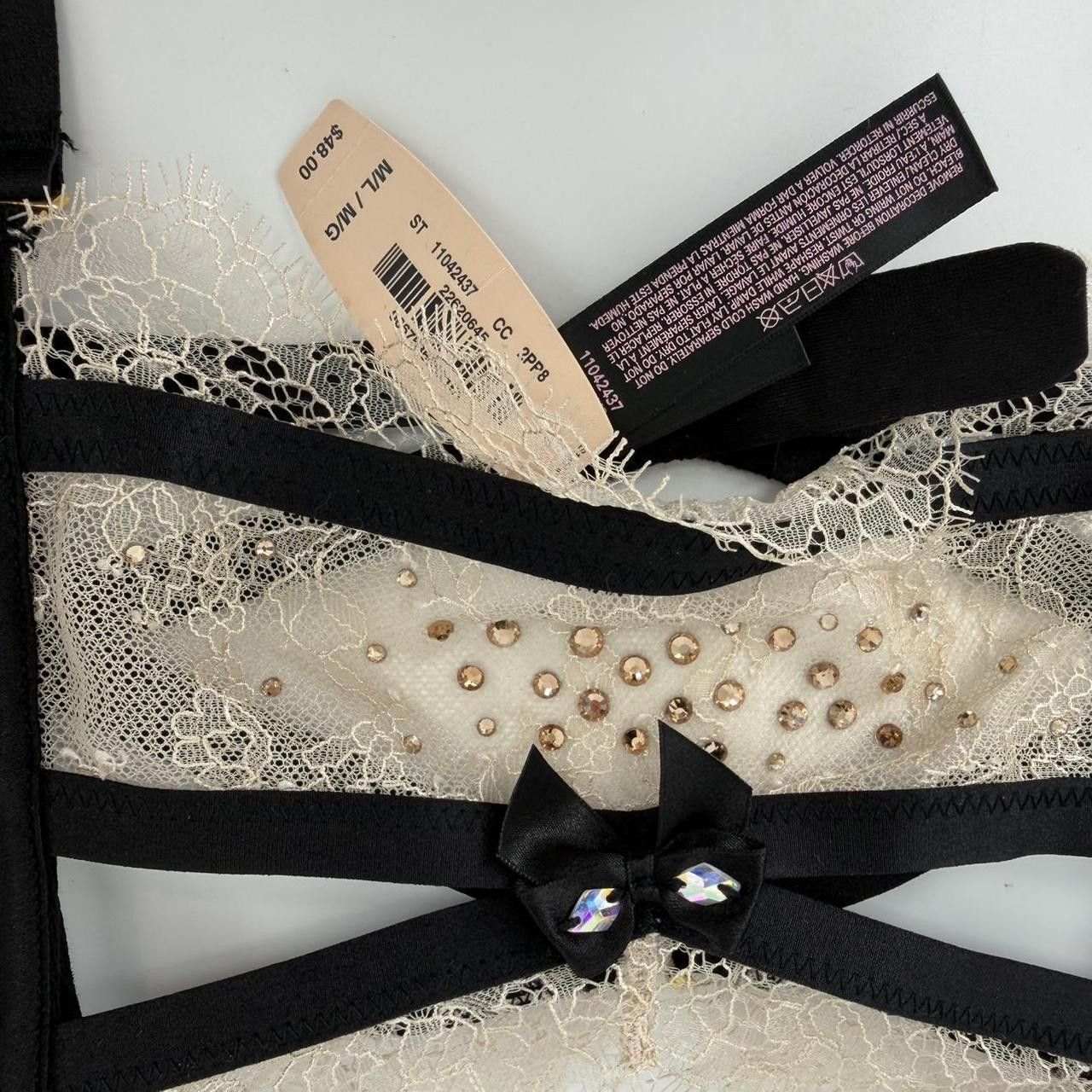 Victoria's Secret Victoria's Secret Very Sexy Garter Belt Black M/L NWT Size ONE SIZE - 3 Thumbnail