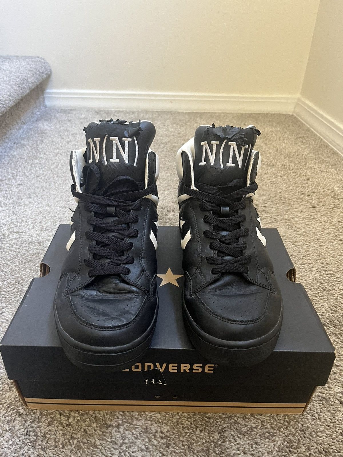 Converse × Japanese Brand × Number (N)ine Number nine converse Size US 9.5 / EU 42-43 - 3 Thumbnail