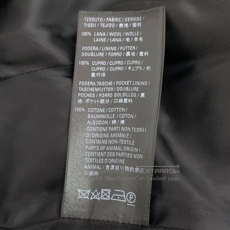 Balenciaga Balenciaga Dark Blue Wool Reversible Double Breasted Long Size XXS / US 00 / IT 34 - 7 Thumbnail
