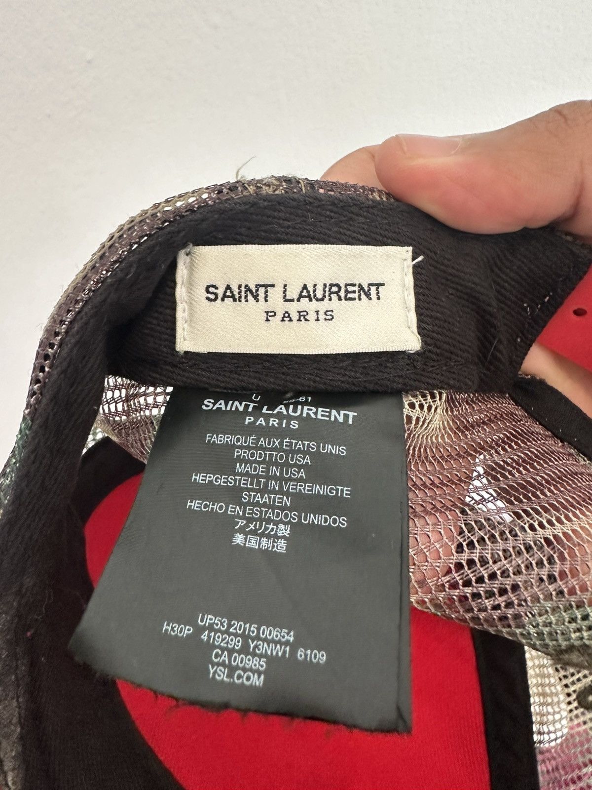 Saint Laurent Paris SS16 Saint Laurent Surf Sound Yeah Baby Cap/Hat Size ONE SIZE - 5 Thumbnail