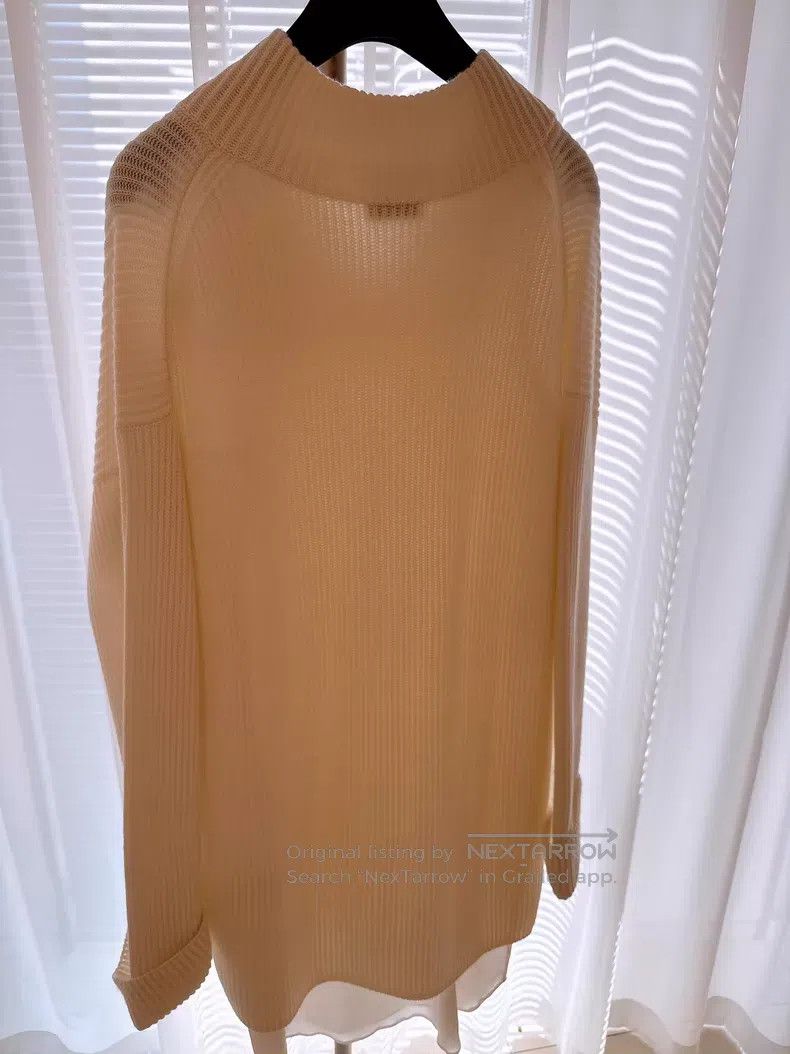 Brunello Cucinelli Brunello Cucinelli White Cashmere Knit Dress Size XXS / US 00 / IT 34 - 6 Thumbnail