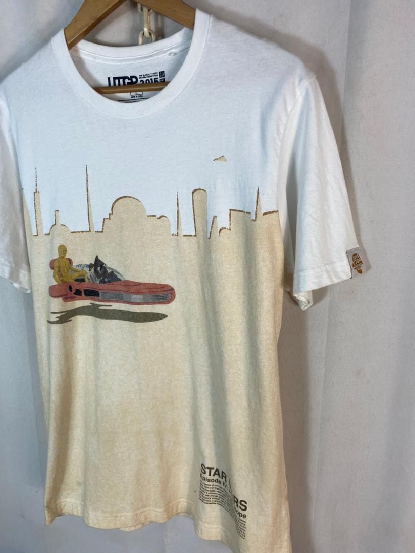 Star Wars × Uniqlo Star Wars x utgp 2015 overprint tshirt Size US L / EU 52-54 / 3 - 2 Thumbnail