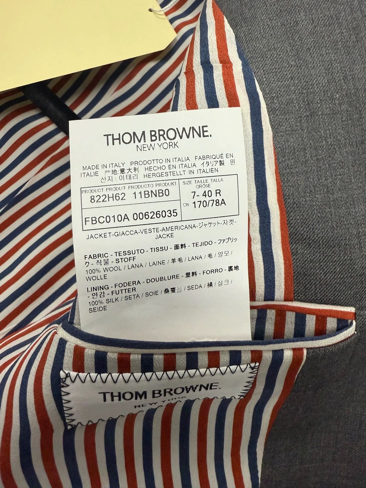 Thom Browne Thom Browne Women's Classic Mid-gray Short Blazer Size40 Size S / US 4 / IT 40 - 5 Thumbnail