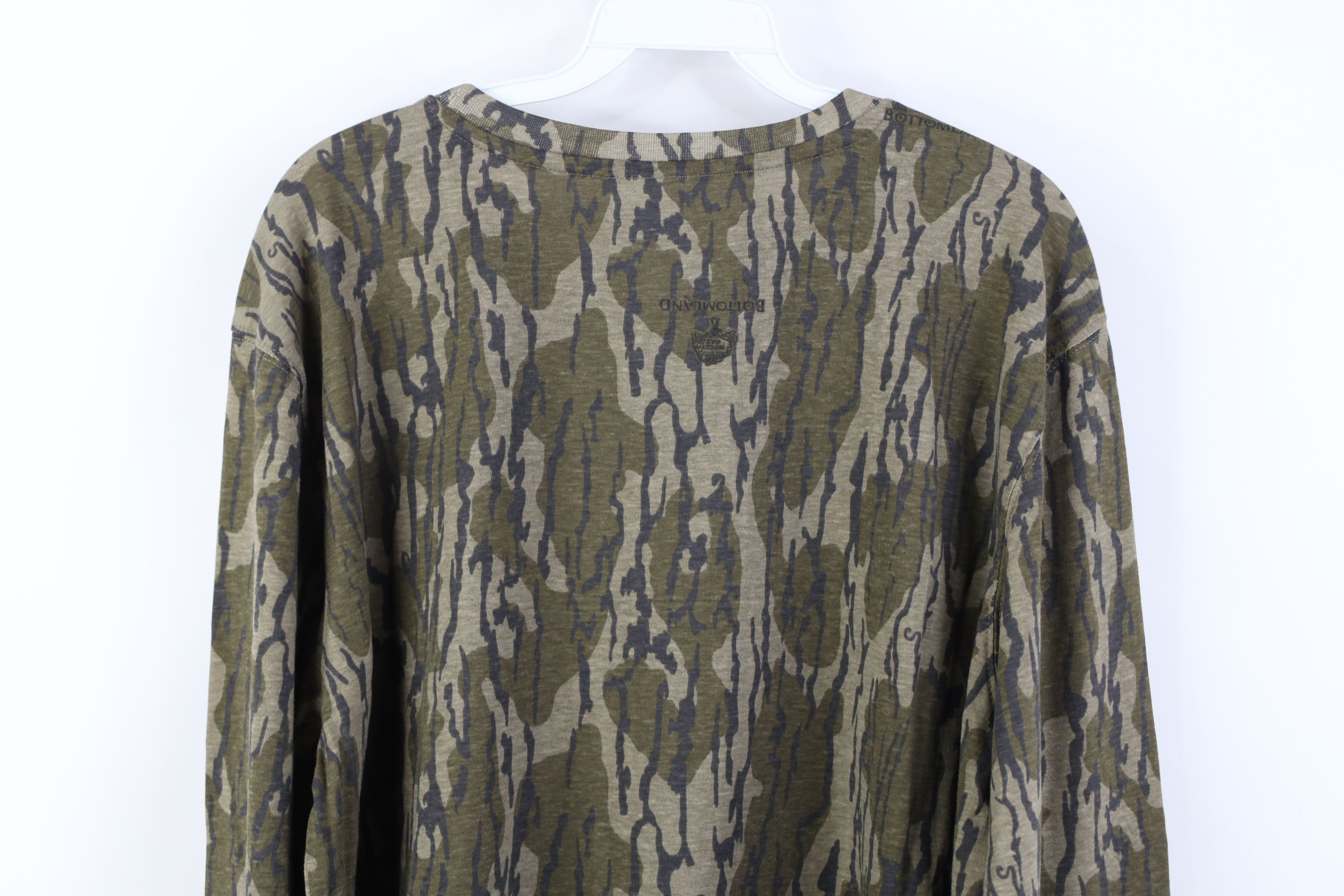 Vintage Deadstock Vintage Y2K Streetwear Mossy Long Sleeve T-Shirt Size US XL / EU 56 / 4 - 10 Thumbnail
