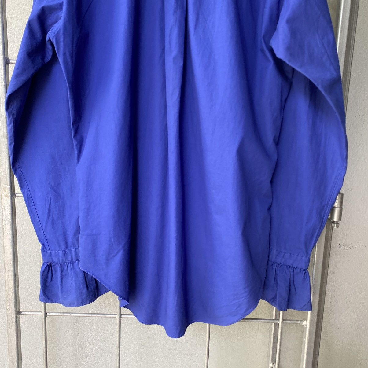 Masaki Matsushima MASAKI MATSUSHIMA Cobalt Ruffle Front Blouse Size US M / EU 48-50 / 2 - 20 Thumbnail