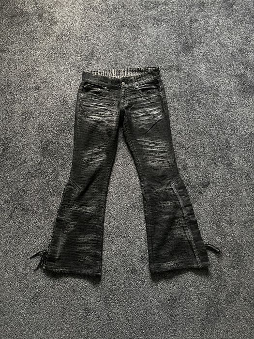 Tornado Mart RARE Tornado Mart Lace Up Jeans | Grailed