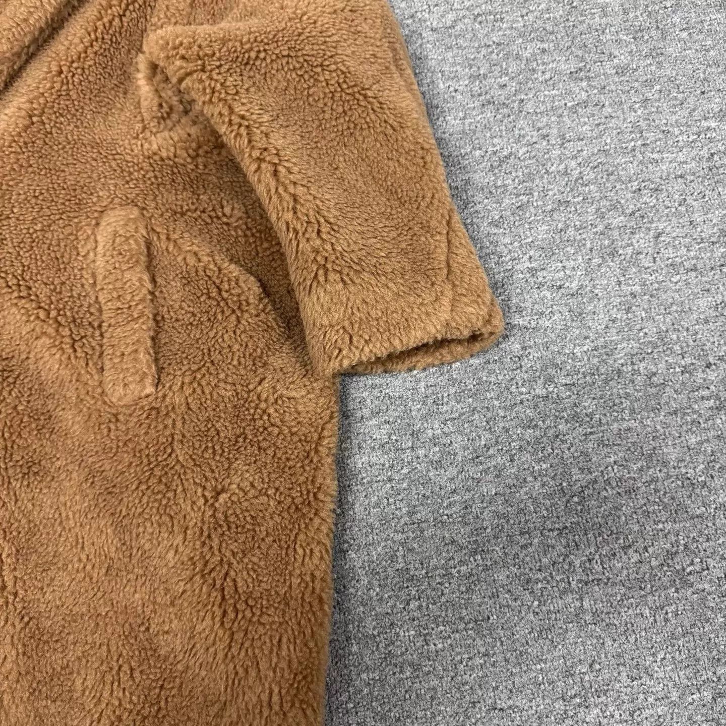 Max Mara MaxMara Camel Teddy Robe Coat S New with Tags Classic Size S / US 4 / IT 40 - 5 Thumbnail