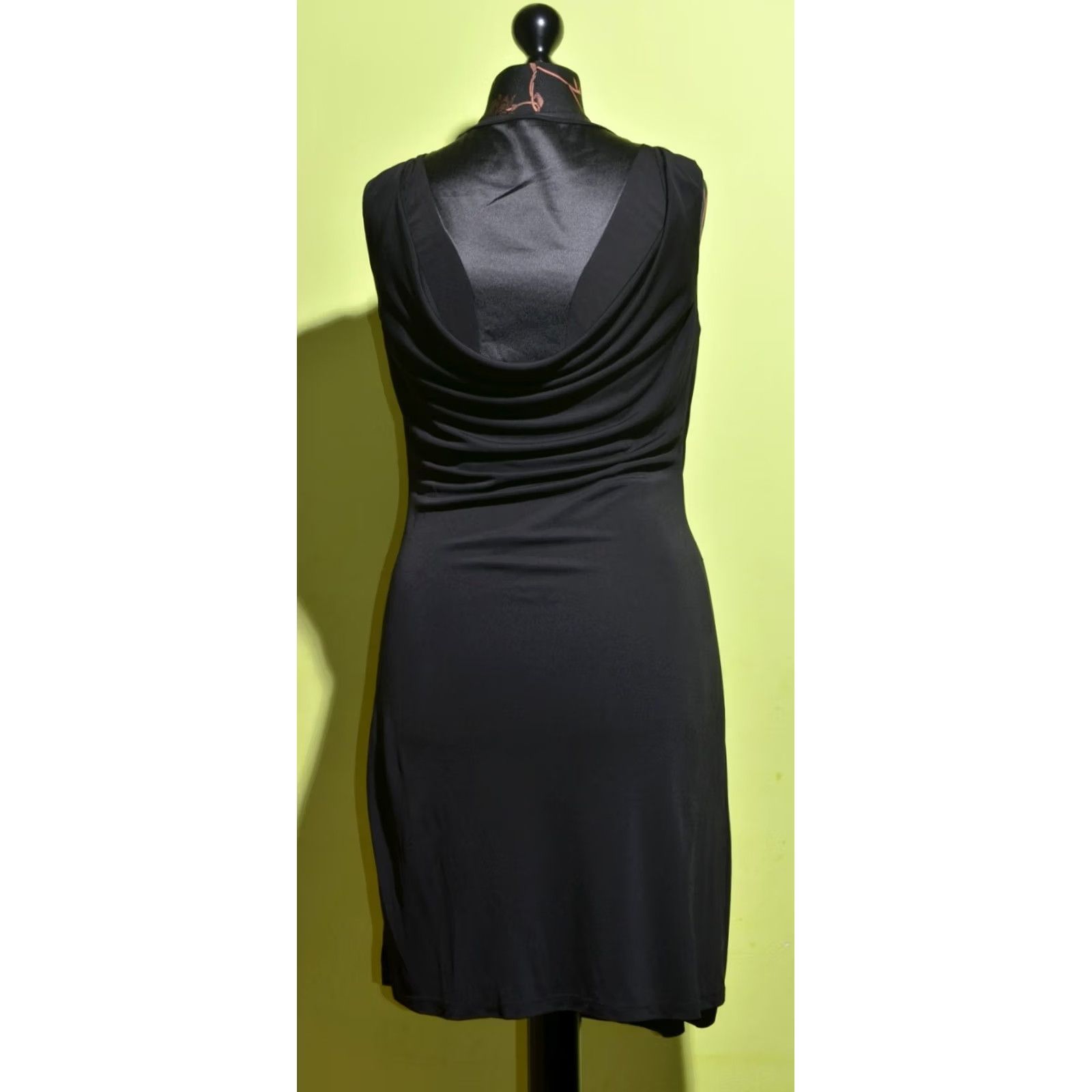 Karen Millen Karen Millen Women's Black Sleeveless Dress Casual Party/Cocktail Knee Length Size 12 UK12 US8 EU40 Dress Womens Black Sleeveless Knee Length 12 Size XL / US 12-14 / IT 48-50 - 3 Thumbnail