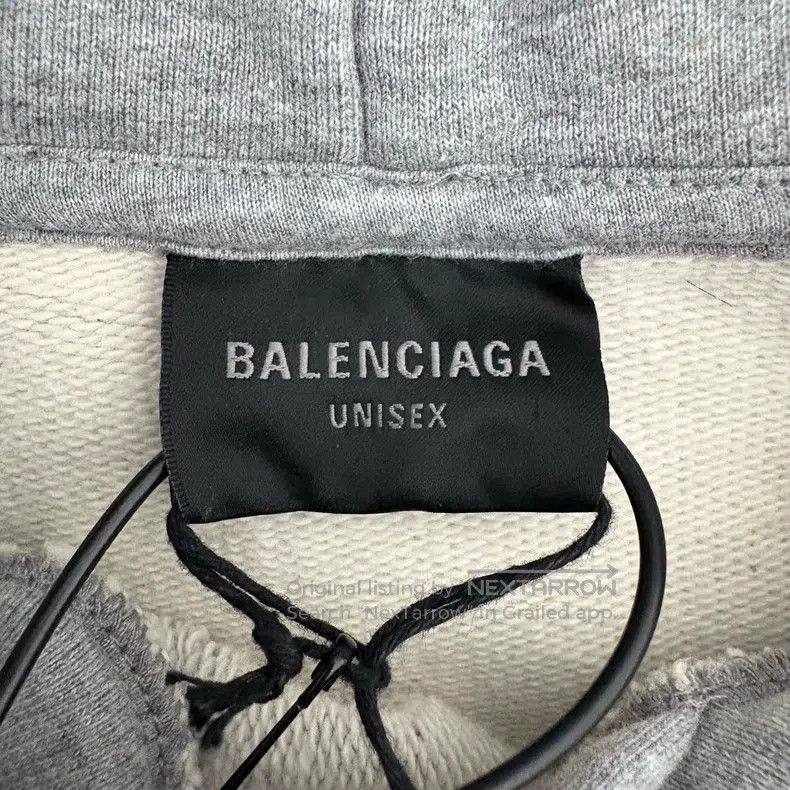 Balenciaga Balenciaga Letter Logo Printed Hooded Long Sleeve Sweater Size US M / EU 48-50 / 2 - 3 Thumbnail