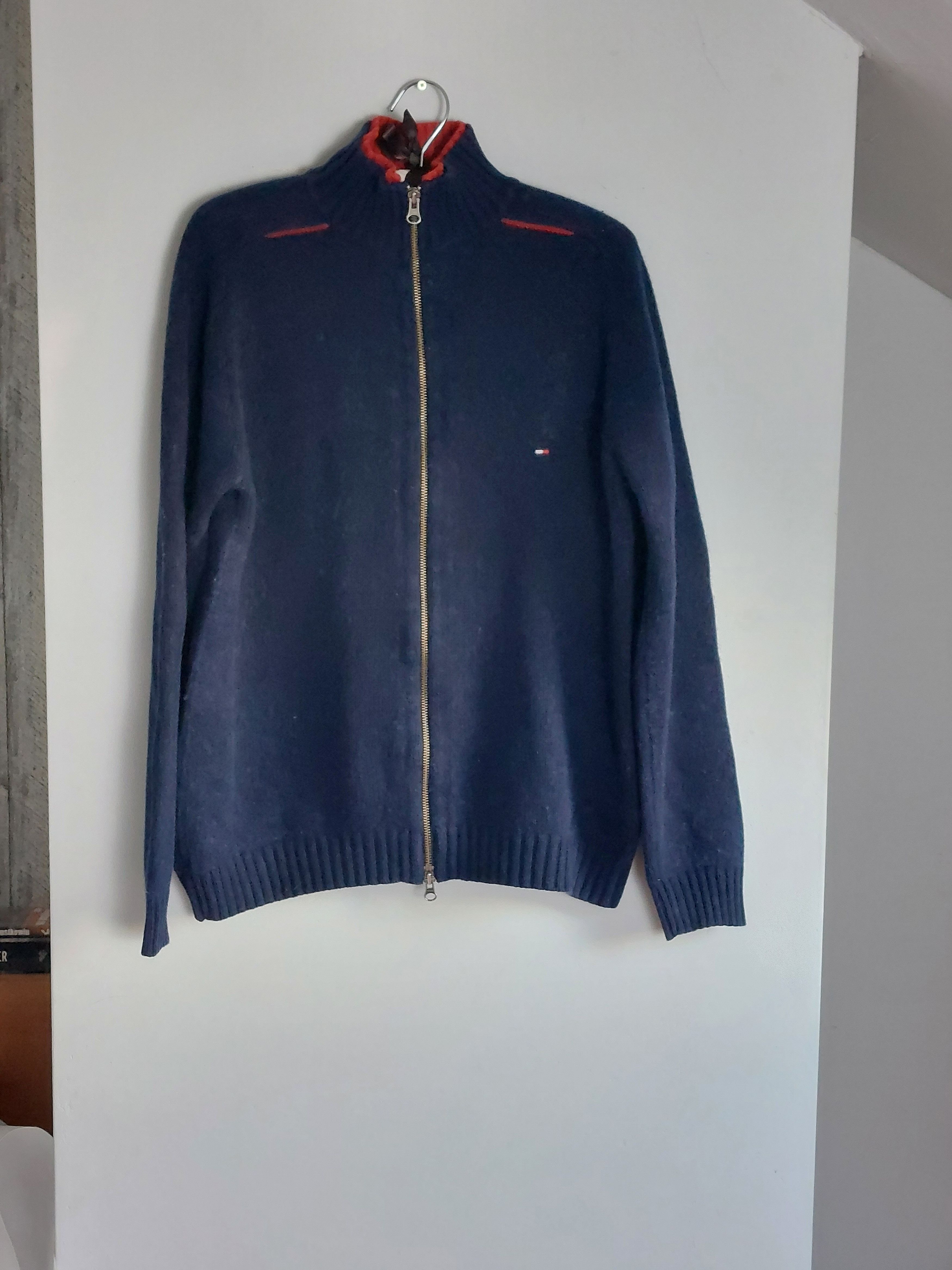 Tommy Hilfiger TOMMY HILFIGER cotton and wool zip sweater Size US S / EU 44-46 / 1 - 1 Thumbnail