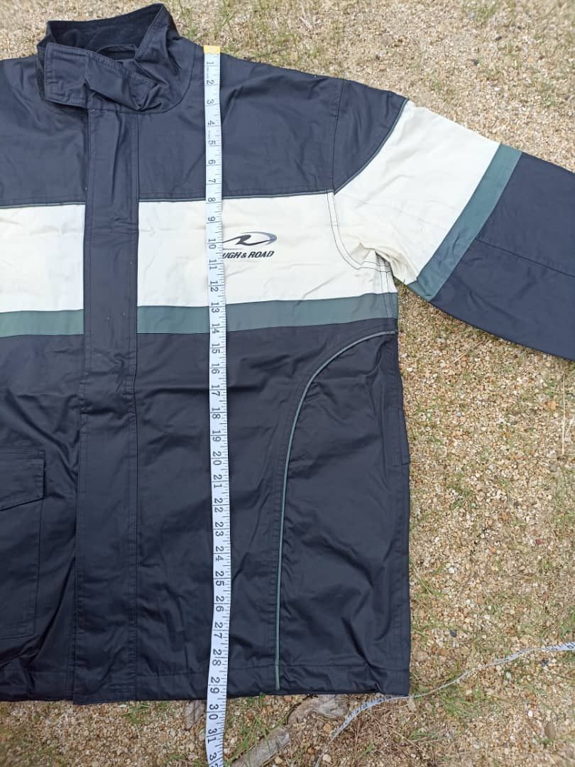 Japanese Brand ROUGH & ROAD Rain Jacket Size US XL / EU 56 / 4 - 15 Thumbnail